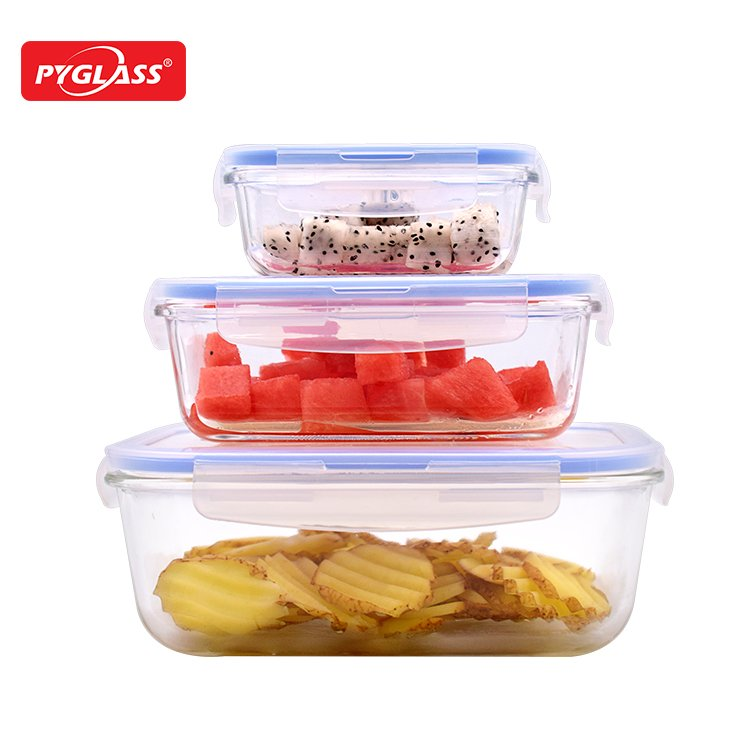 Glass Food Storage Containers Buy Glass meal prep container, Glass